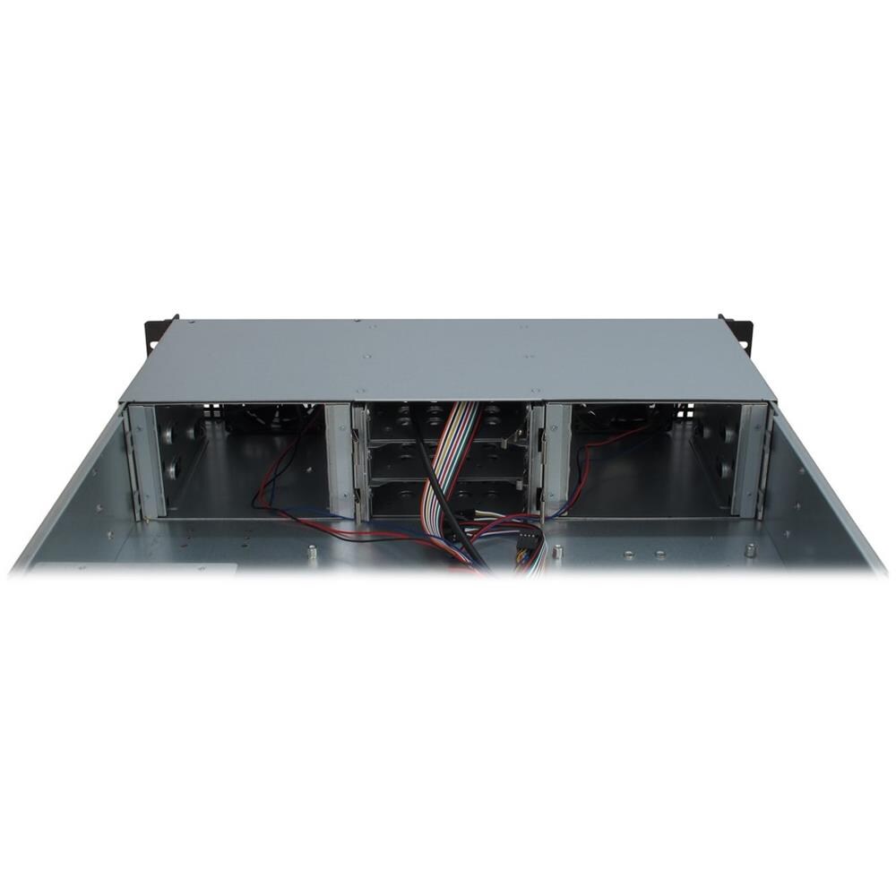 IPC 2U-20240, Portabagagli, Server, Acciaio, ATX, Micro-ATX, Mini-ATX, HDD, Rete, Potenza, 2x 80mm - Foto 3